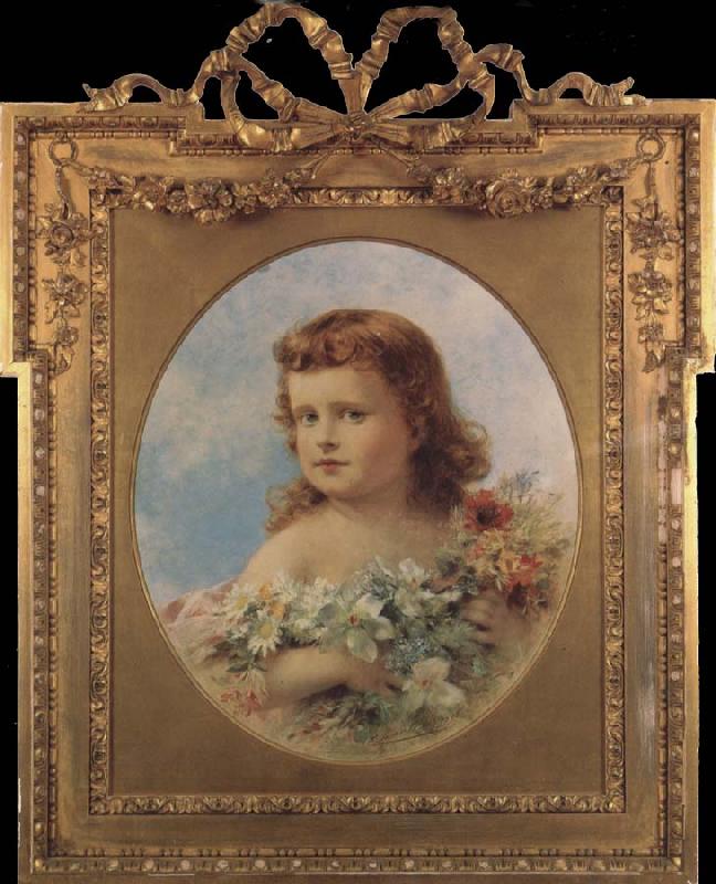 Theobald Chartran Portrait of Martha Howard Frick China oil painting art